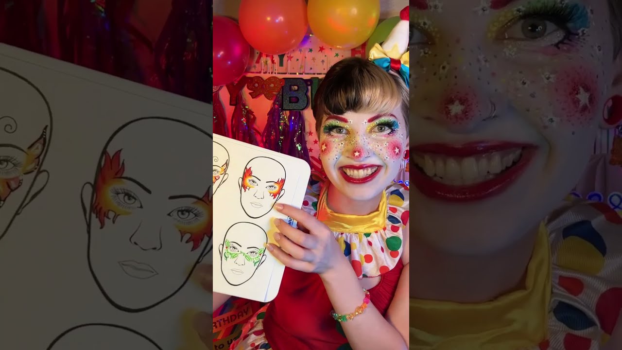 Happy Birthday ASMR Face Painting Clown Roleplay Asmr Asmrvideo