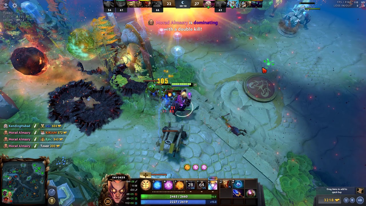 Sumiya Invoker Cataclysm Aoe Deafening Blast Vs Phantom