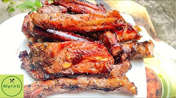 Sườn Que Nướng: Cách ướp sườn nướng mắt khén đậm vị Tây Bắc-Bếp Cô 12