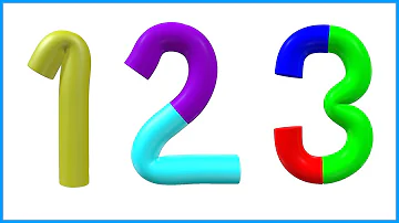 Number Song 123 Numbers Number Names 1 To 10 Counting For Kids Learn To Count Video 