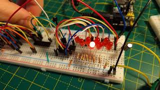 Sequencer,  2 steps. CD4017 & CD40106
