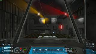 [Space Engineers] SNV Challenger launch tube airlock system test
