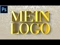 Goldene 3D-Logos ganz einfach erstellen | Photoshop Tutorial