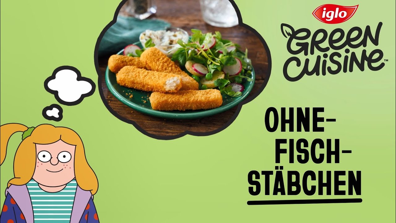 Iglo Seemanns-schmaus Gibt Es Nicht Mehr iglo Green Cuisine - Ohne-Fisch-Stäbchen - YouTube