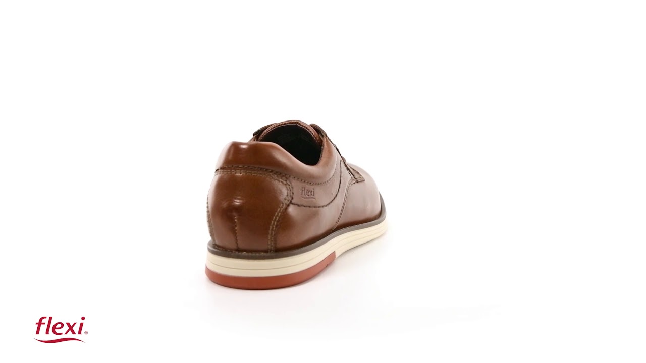 Derby Suela Bicolor Flexi para Hombre Estilo 406701 Negro | Flexi Tienda  Oficial en Línea