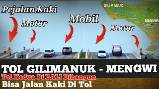Lewat Tol Gilimanuk Ke Mengwi Hanya 2 Jam,Ada Jalur Pejalan Kaki Dan Sepeda Motor