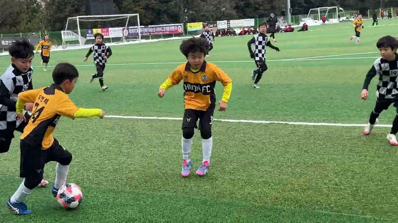 U10 훈FC vs 대전YNA | 후반전 | 목포스토브리그 | 2026.1.3