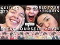 BUYING TICKETS FOR BTS 방탄소년단 SPEAK YOURSELF WORLD TOUR (+ some tips hehe)!!
