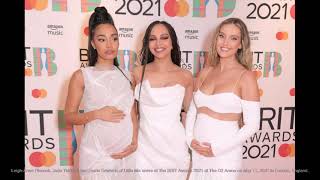 Leigh-Anne Pinnock, Jade Thirlwall And Perrie Edwards Of Little Mix Arrive At The Brit Awards 2021