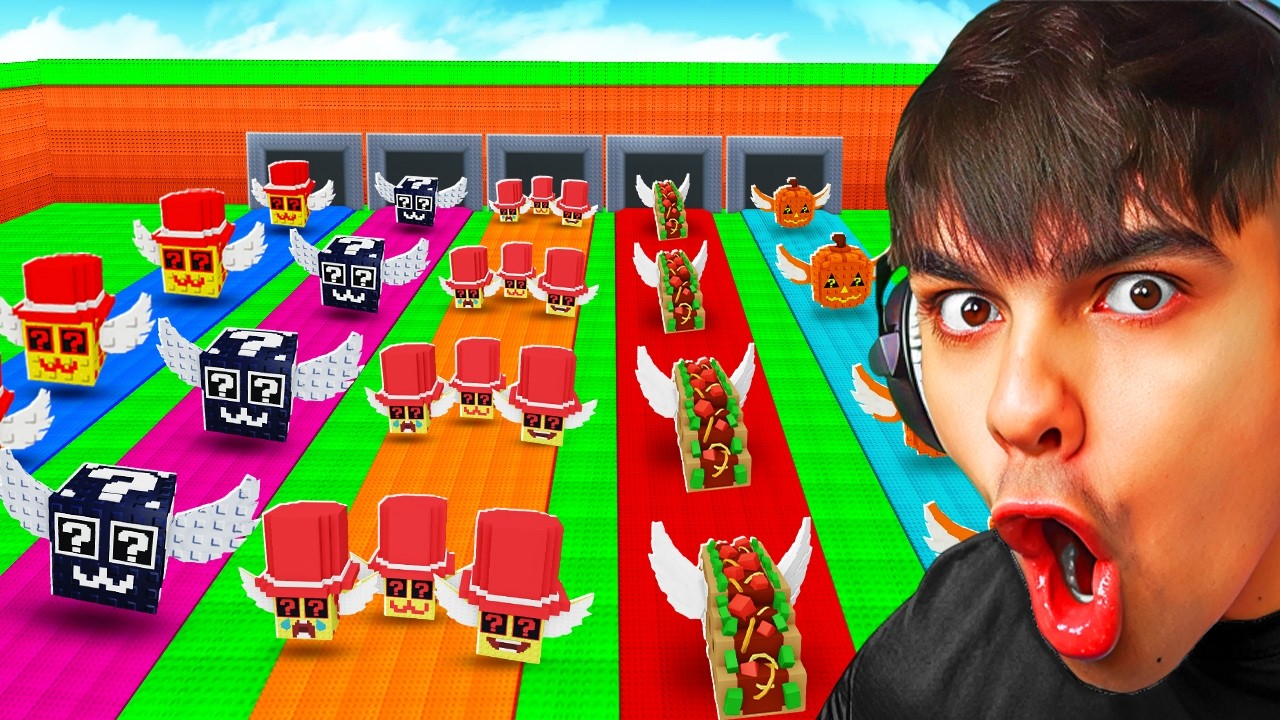 Compré Lineas Abandonadas de Lucky Blocks en Steal a Brainrot