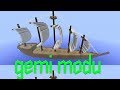 Minecraft Gemi Modu | KAPTAN OLDUM !