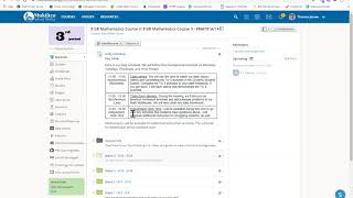 Daily Schedule and Navigating to Daily Assignments