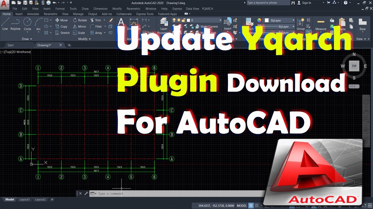 Update YQarch Plugin download for AutoCAD YouTube