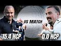 Can Strategy Beat Talent on the Golf Course? (VS Match)