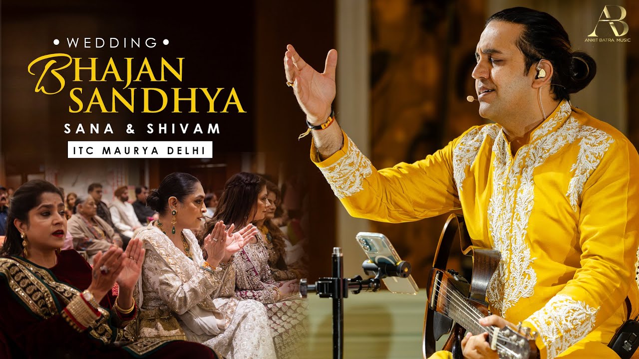 Divine Bhajan Sandhya at ITC Maurya Delhi | Sana & Shivam | Ankit Batra Live Divine Bhajan Sandhya at ITC Maurya Delhi | Sana & Shivam | Ankit Batra Live