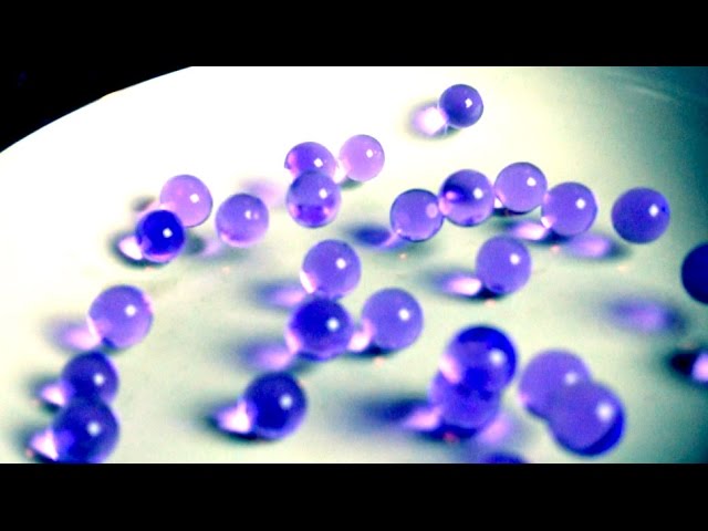 Orbeez In A Frying Pan Leidenfrost Effect With Polymer Balls Youtube