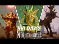 I spent 100 days completing nightingale