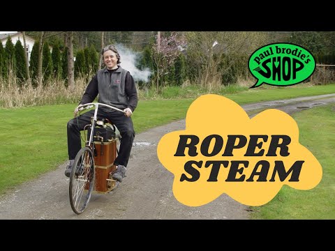 I made a steam bike! // Paul Brodie's Shop