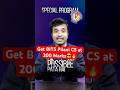 BITS Pilani CS at 200 Marks🔥 Pros and cons of Dual Degree | BITSAT 2026 #shorts