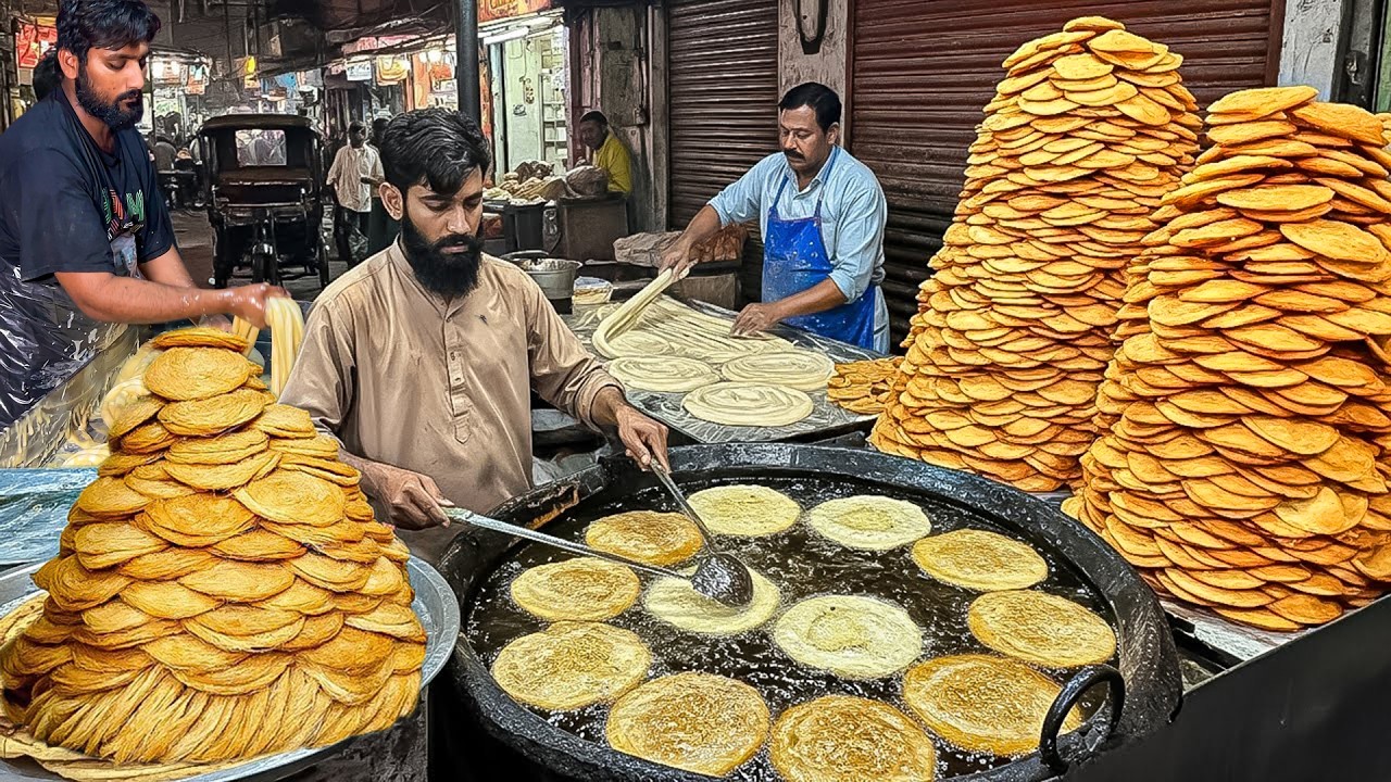 How To make Pheni Recipe | How Deep Fried Seviyan Are Made |Amazing PHENI Cooking Skills Street Food