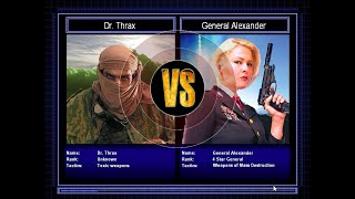 Toxin General VS Superweapon General [C&C Zero Hour Challenge] [Hard]