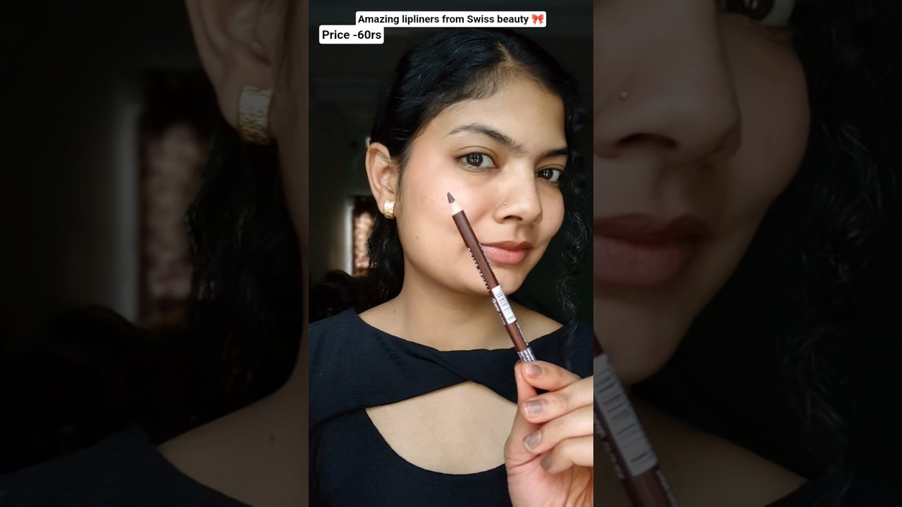 meesho finds highly pigmented lipliners (60rs)#makeup #lipliner #swissbeauty #swissbeautylipliner