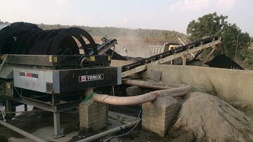 Dây chuyền rửa cát hiện đại nhất của TEREX T150 ( Mỹ)