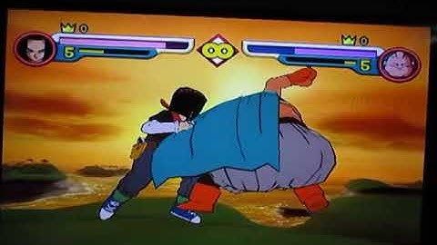 Dragon Ball Z Budokai 2(Gamecube)-Android 17 vs Majin Buu