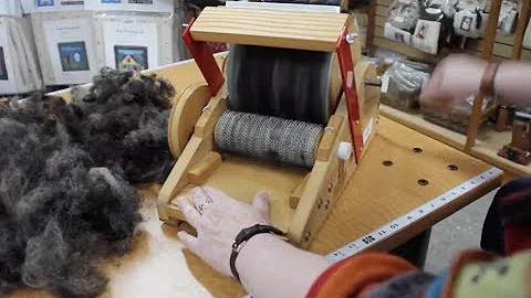 Fiber Prep: How To Use a Drum Carder