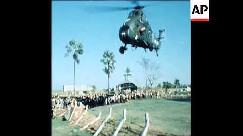 SYND 30/11/70 OPERATION BURLAP BRINGS IN RELIEF SUPPLIES TO EAST PAKISTAN