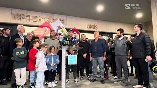 Toprak Razgatlıoğlu 3. Dünya Şampiyonluğu Sonrasında Türkiye’de Hava Alanı Karşılaması