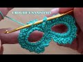 ماذا تظنون اني صنعت بحلقتين دائرتين من الكروشيه ؟ النمط السهل في الكروشي للمبتدئات  Easy Crochet