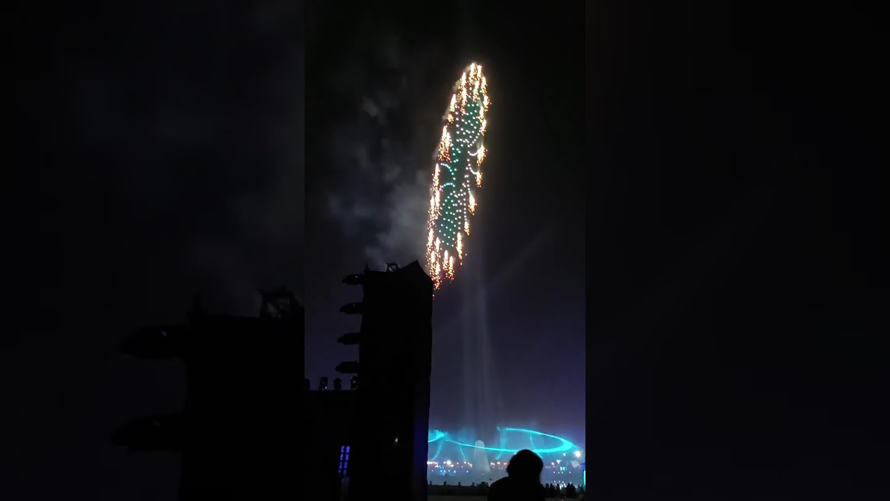 trending drone show in oman 