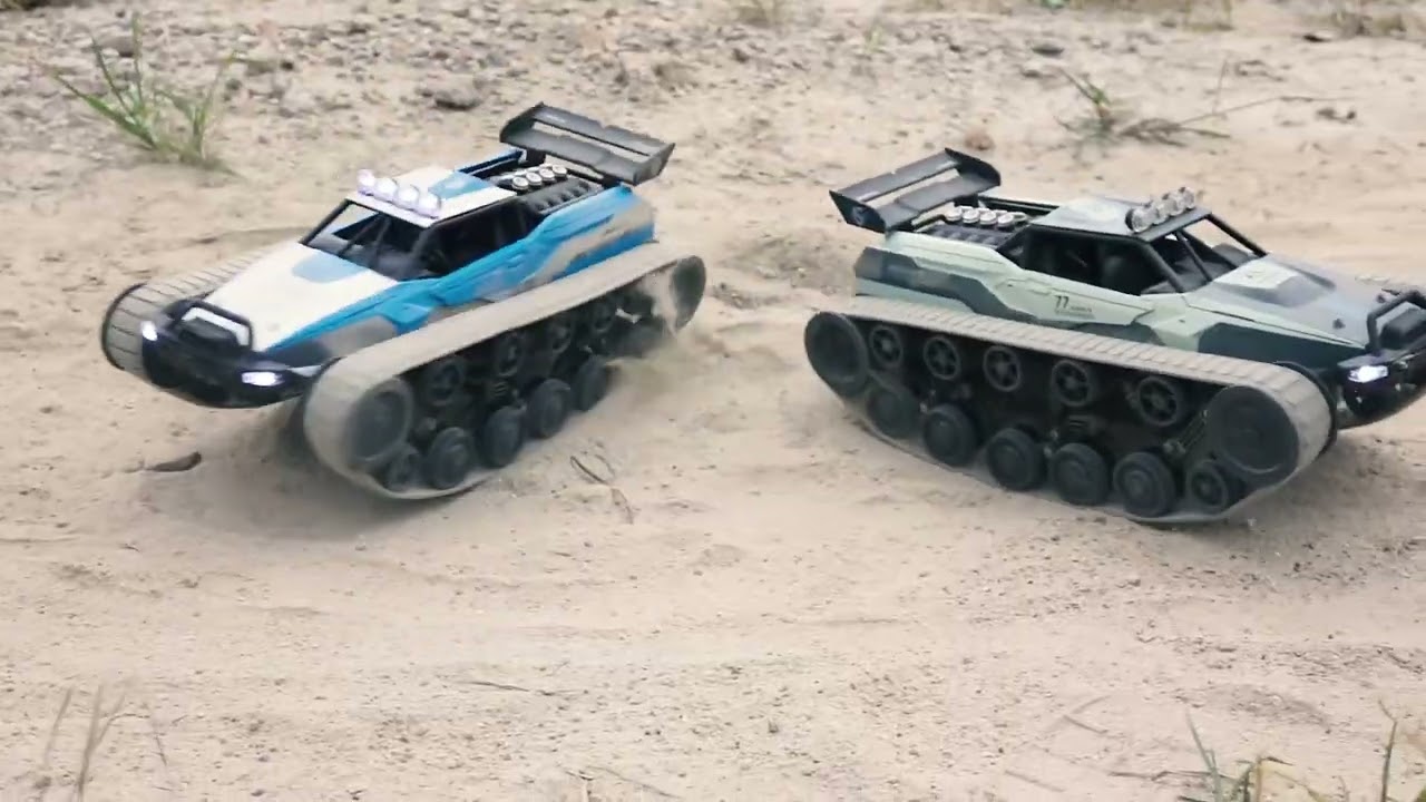 Alloy Drift Spray RC Tank – 2.4G Remote Control Tank with Spray & Drift Function.