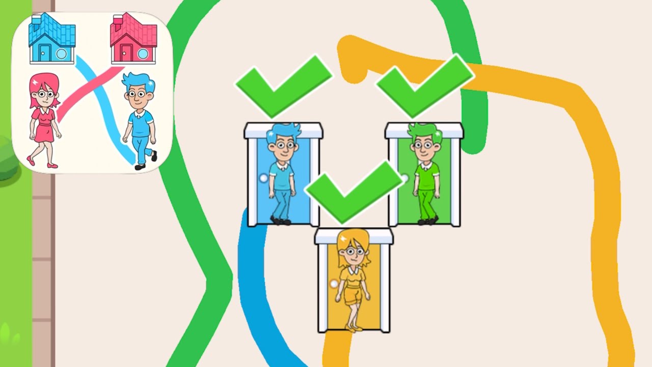 Draw To Home - All Levels Gameplay Android, iOS