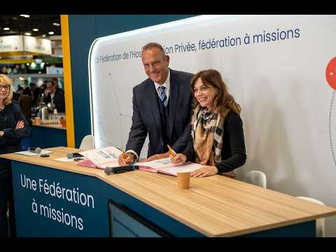 Signing of the FHP and Premiers de Cordée partnership agreement