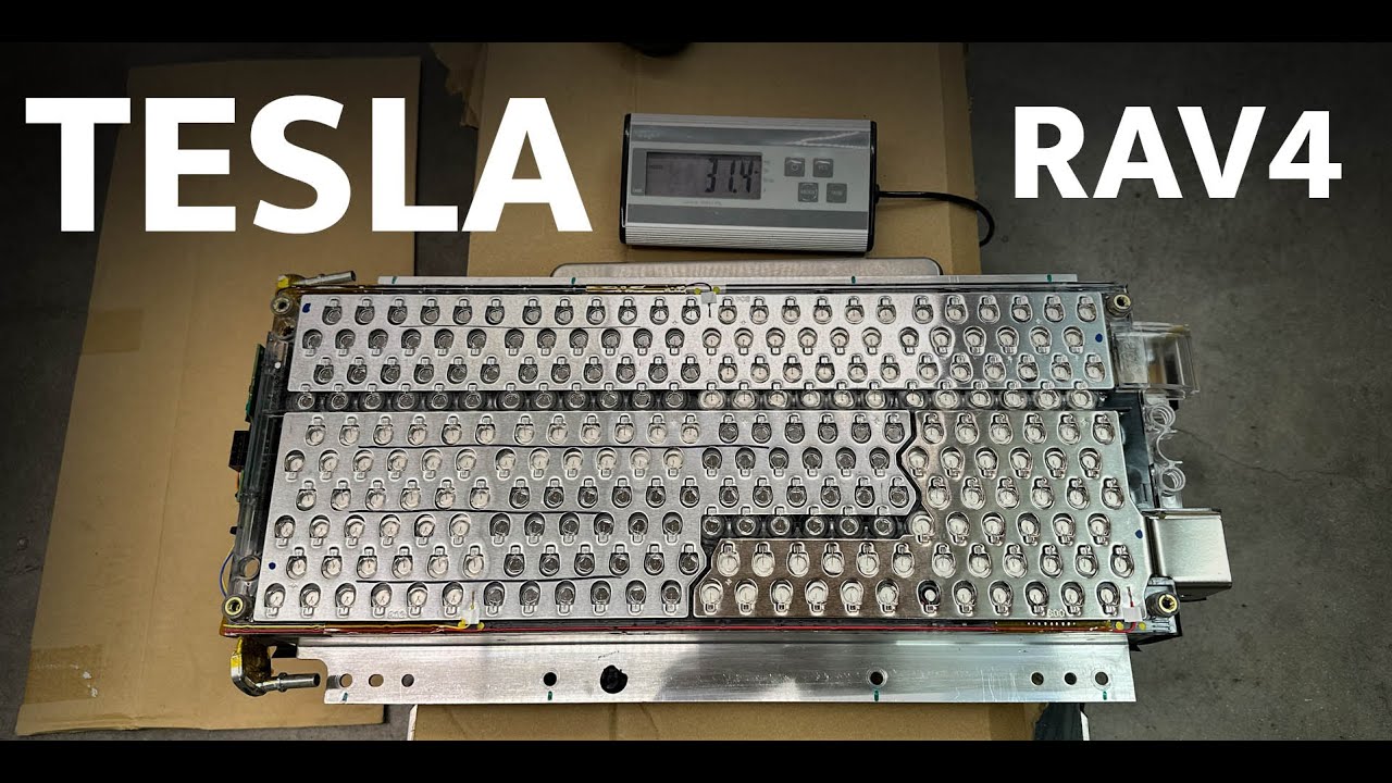 TESLA Rav4 batteries for Electric car conversions YouTube