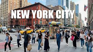 Calm NYC Morning Walk from Columbus Circle Through Midtown to Hell’s Kitchen #newyorkcity #nycwalk