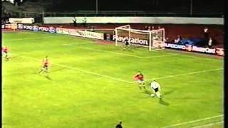 2000 (September 26) Rosenborg (Norway) 6-Helsingborg (Sweden) 1 (Champions League)