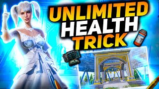 bgmi unlimited healing without first aid and medkit// new event best trick😲