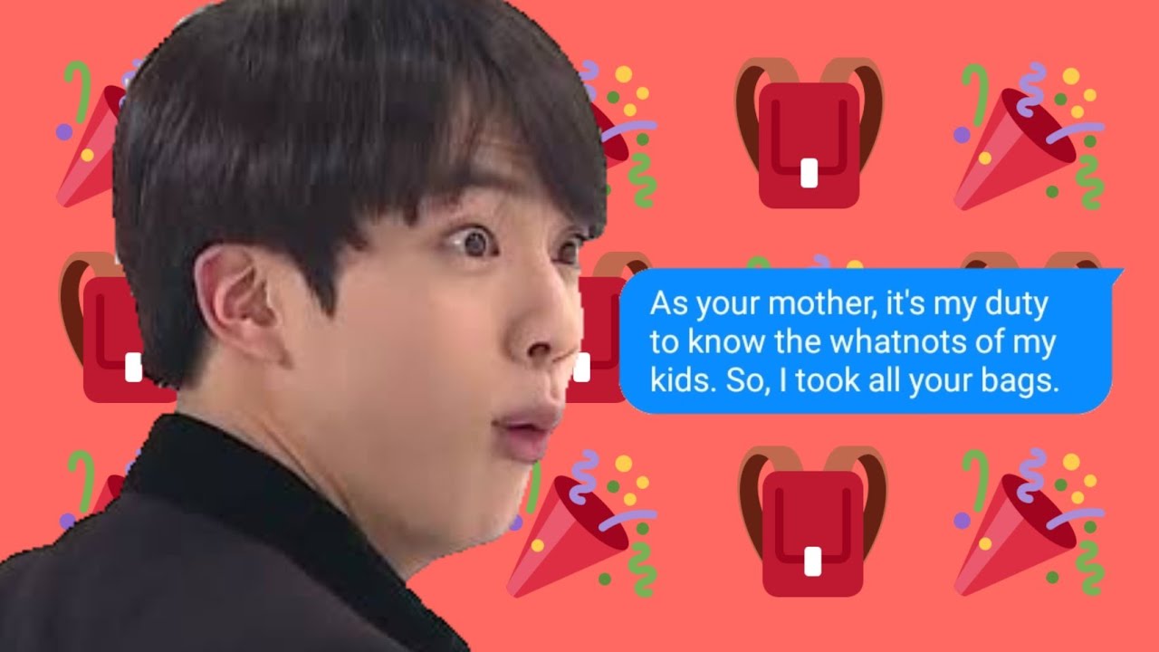 bts texts - bag raid