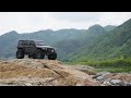 1/10 Scale SCX10-III Jeep Rubicon JL #12 | Slow motion for realistic driving.