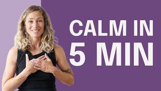 5-Minute Yoga for Stress & Anxiety Relief
