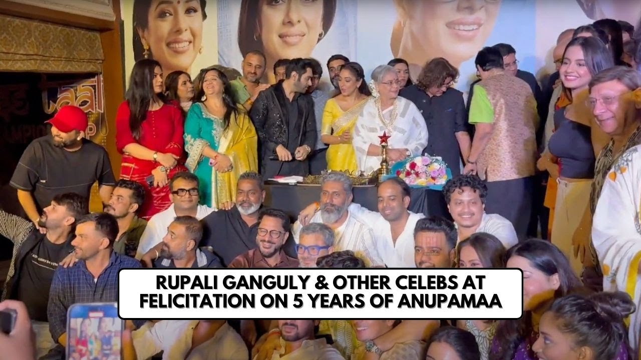 Rupali Ganguly & Other Celebs At Felicitation On 5 Years Of Anupamaa