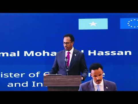 Ra’iisul Wasaare Ku-xigeenka Dalka ayaa ka qaybgalay Madasha Ganacsiga Soomaaliya iyo Midowga Yurub.