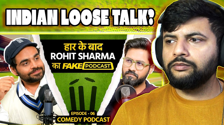 Pakistani Reacts to Fake Podcast with Rohit Sharma