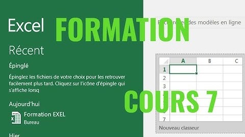 Créer un code à barre en Excel darija كيفية إنشاء الرمز الشريطي                 COURS 7