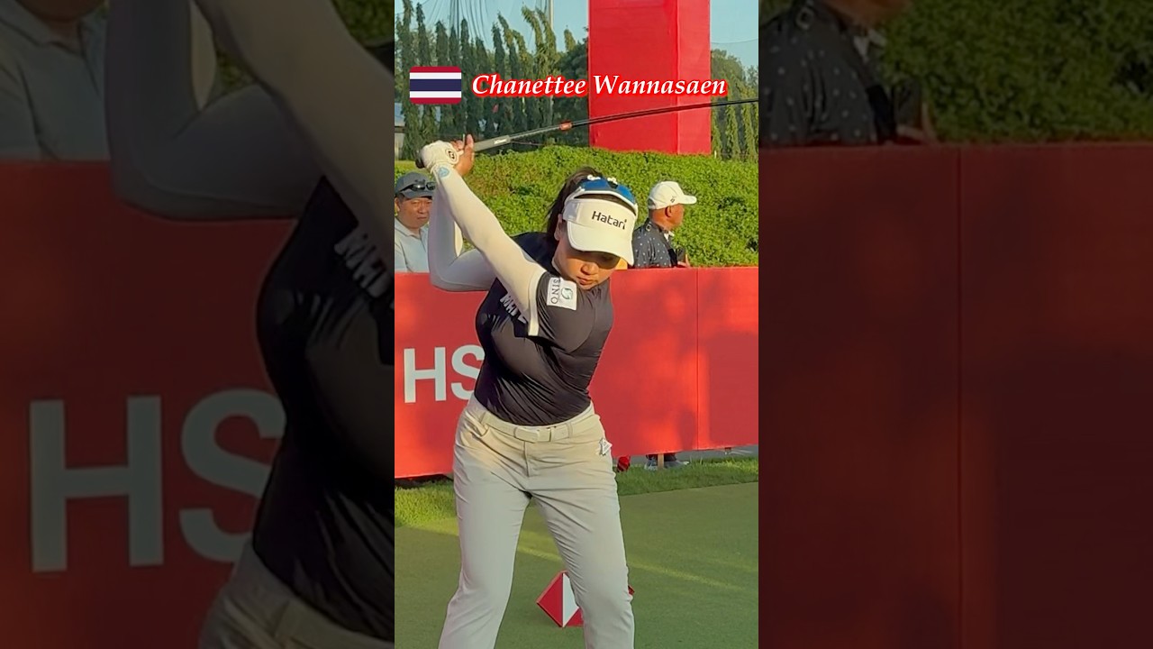 🇹🇭Chanettee Wannasaen❤️　High Hands at the Top of the Swing‼️　