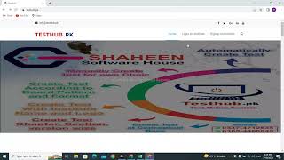How to create test paper using testhub.pk website #testmaker #createpaper