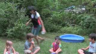 Water Games For Kids!  Drip Drip Splash, Water Balloon Toss, Splash Tag and More!